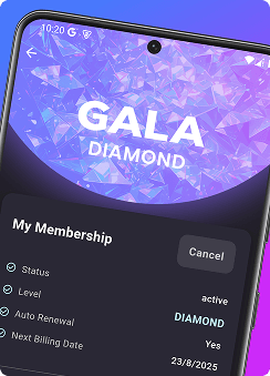 Seamless Manage Your Gala Membership